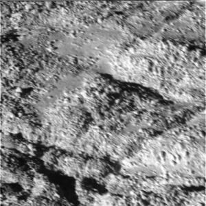 Boulders on Enceladus