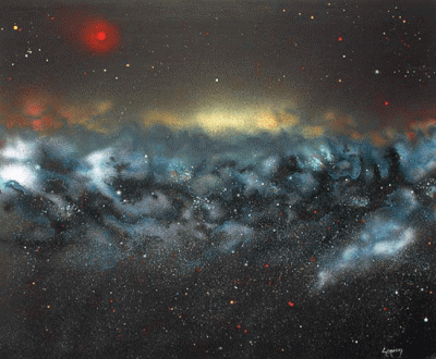 Galactic core setting