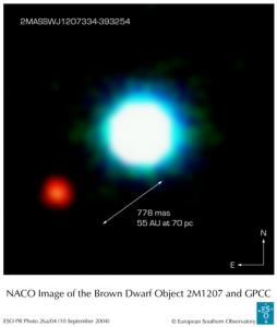 Possible Companion to Brown Dwarf
