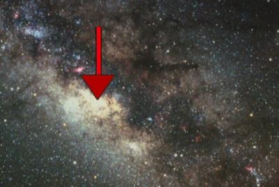 Location of microlensing star