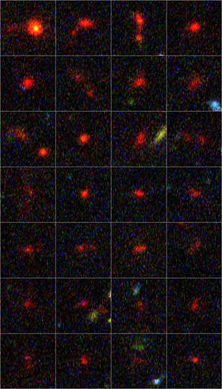 Image of oldest galaxies
