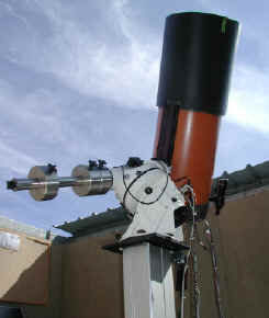 One of Vanmunster's telescopes