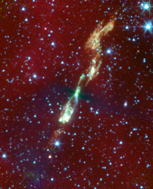 Spitzer view of L1157