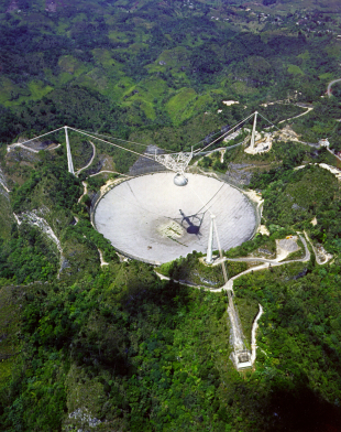The Arecibo dish