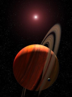 Planet around a red dwarf