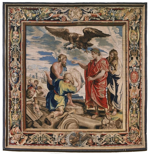 Constantine_Directing_the_Building_of_Constantinople_(tapestry)_-_1623-1625